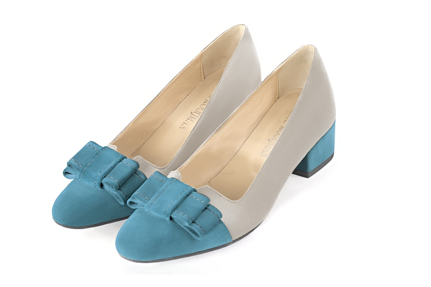 bleu canard dress pumps - Florence KOOIJMAN